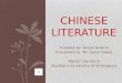 Chinese literature