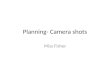 Planning  camera shots