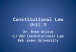 Constitutional law unit 3