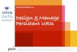 Design and manage persistent URIs