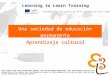 Learning to learn network for low skilled senior learners Una sociedad de educación permanente Learning to Learn Training Aprendizaje cultural Developed