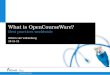 20100608 Presentatie OpenCourseWare