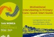 Motivational interviewing in primary care  a quick start guide