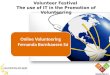 Volunteer Festival Japan 12 nov 2011 ( Presentation)