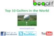 Top 10 golfers in the world (2011)