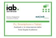 Pc, Smartphone e Tablet:  Audiweb e la misurazione della  Total Digital Audience