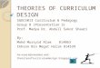 Theories of curriculum design