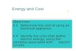 Energy & cost