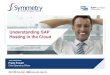 Understanding SAP Hosting in the Cloud
