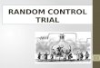 randomised control trial