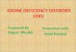 Iodine deficiency disorder