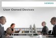 User owned devices