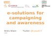 Lasa esolutions campaigning and awareness