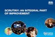 Parallel Session 2.9 Scrutiny and Improvement – The Integrated Cycle