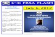 FRSA Flash 6 JULY 2012