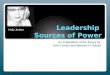 Leadership Sources of Power
