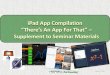 Ipad Supplement - App Compilation