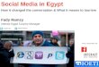Social media in egypt (IOETI e-travel conference)
