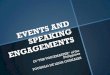 Pochology Events and speaking engagements