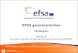 Per Bergman - EFSA general priorities