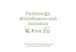Kiva Zip USA: Technology and microfinance Guest Lecture at PACE University, NY