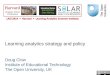 LASI2014 Learning Analytics Strategy and Policy