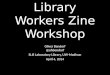 Library Workers Zine Workshop