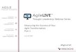 AgileLIVE Webinar: Measuring the Success of Your Agile Transformation - Part 1