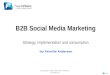 B2B social media marketing, Pernille Andersen