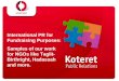 The Koteret Group presents PR for fundraising