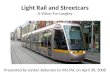 Jordan Bateman's Presentation to VALTAC, April 30, 2008: Langley Light Rail And Streetcars