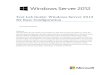Test Lab Guide: Windows Server 2012 R2 Base Configuration