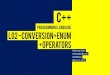 C++ L02-Conversion+enum+Operators
