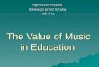 The value of music in education