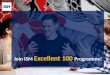 Join ISM Excellent 100 Programme!