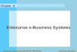บทที่6 Enterprise Business Systems