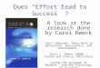 Effort Does Lead To Success (2)