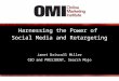Online Marketing Institute: Harnessing the Power of Social Media and Retarteting