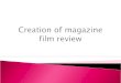 Development of film review