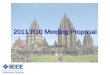 2011 R10 Meeting Proposal