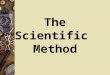 8   the scientific method - summary