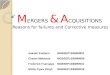 Merger And Acquisition - Reasons for Failure and Counter Measures