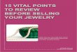 15 vital points to review before selling your jewelry