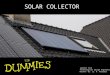 Solar  Collector Presentation For Dummies