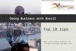 Top 10 tips for Doing Business with Brazil