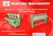 Printing Machine Mukund Machinery Coimbatore
