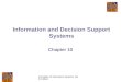 Principles of Information Systems - Chapter 10
