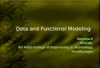 Data and functional modeling
