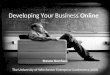 Developing Your Business Online