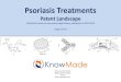 Psoriasis treatments patent landscape